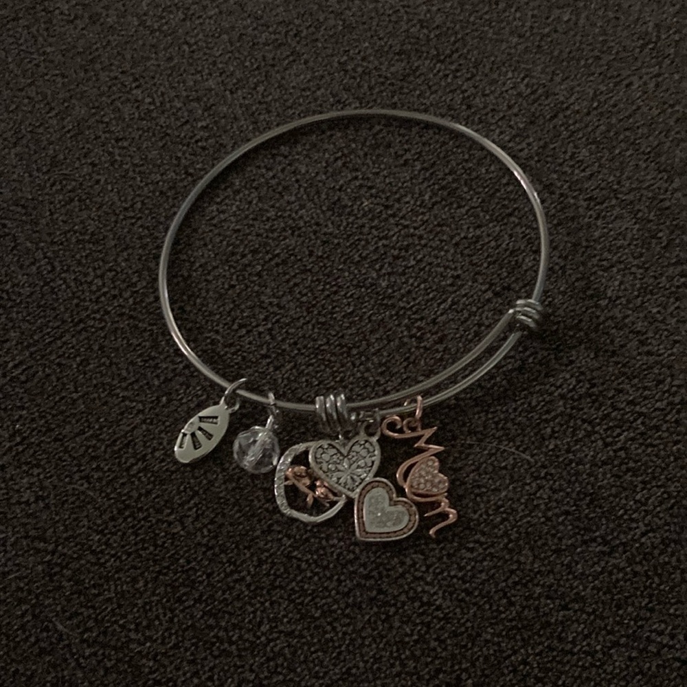 Silver and Gold Charm Bracelet